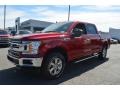 2018 Ruby Red Ford F150 XLT SuperCrew 4x4  photo #3