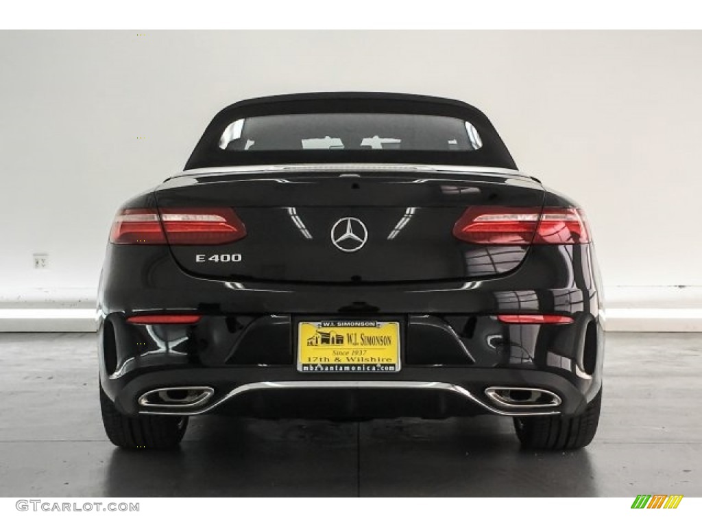 2018 E 400 Convertible - Black / Black photo #4
