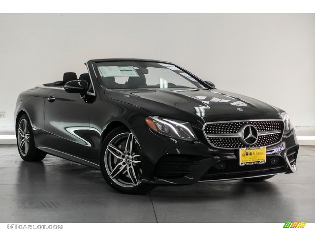 2018 E 400 Convertible - Black / Black photo #12