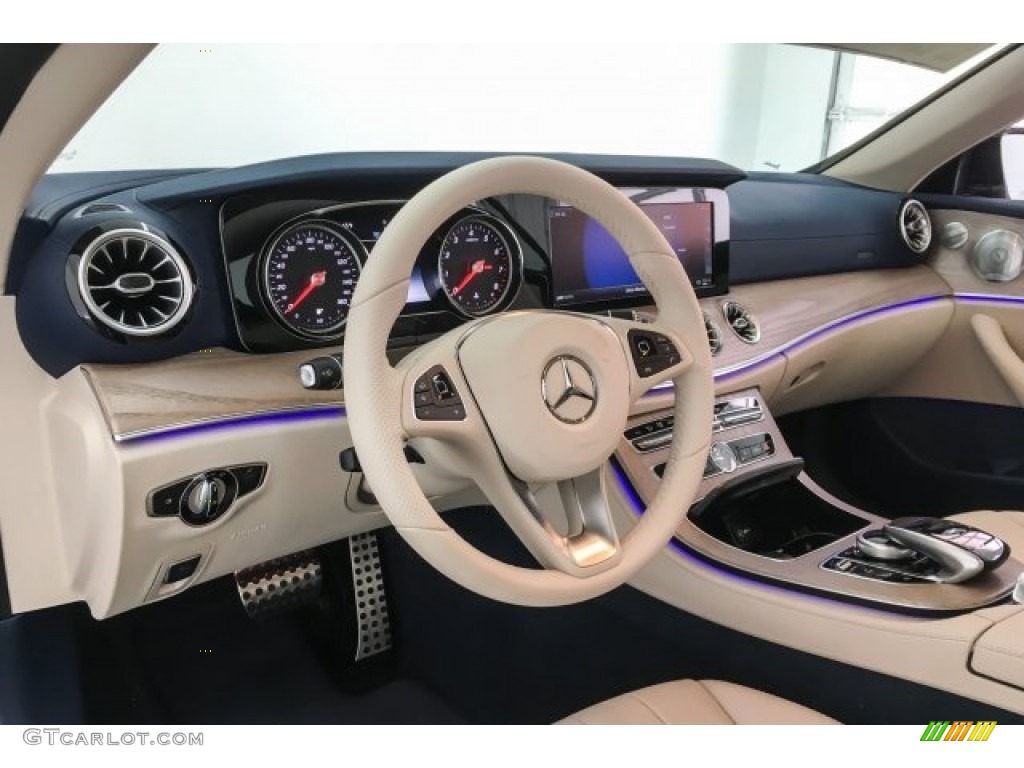 2018 E 400 Convertible - Lunar Blue Metallic / Macchiato Beige/Yacht Blue photo #5
