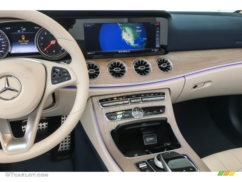 2018 E 400 Convertible - Lunar Blue Metallic / Macchiato Beige/Yacht Blue photo #6