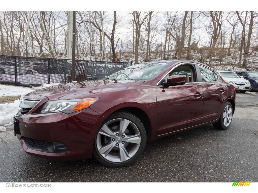 Crimson Garnet Acura ILX