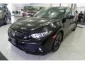 Crystal Black Pearl - Civic EX Hatchback Photo No. 1