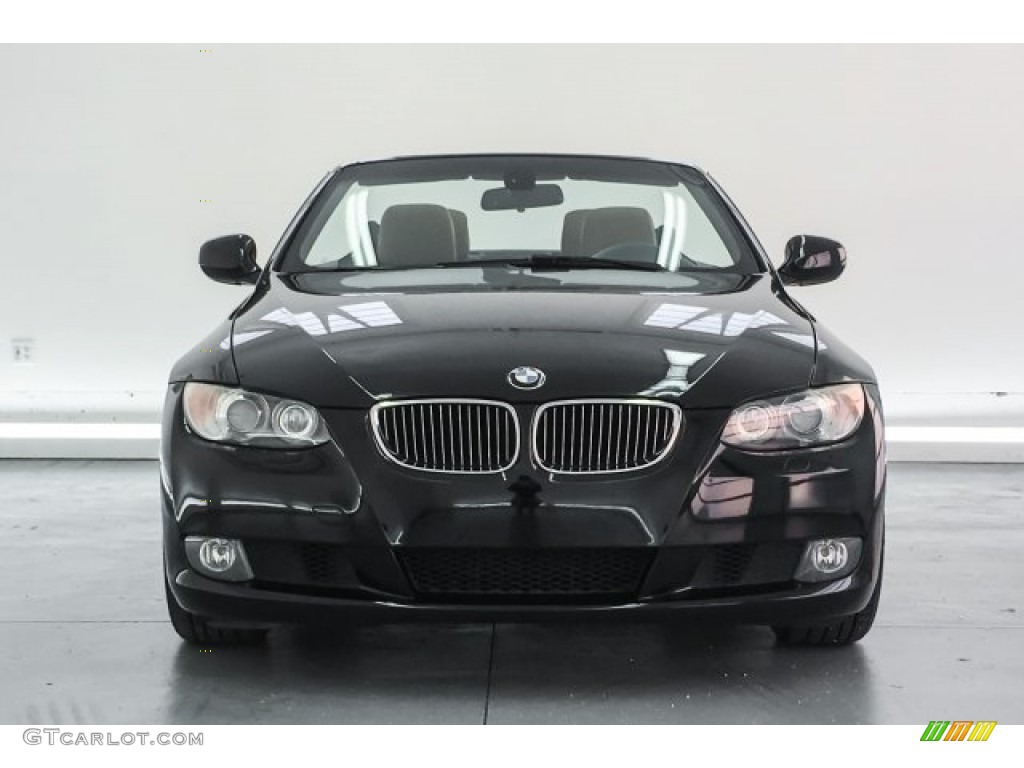2010 3 Series 328i Convertible - Jet Black / Saddle Brown Dakota Leather photo #2