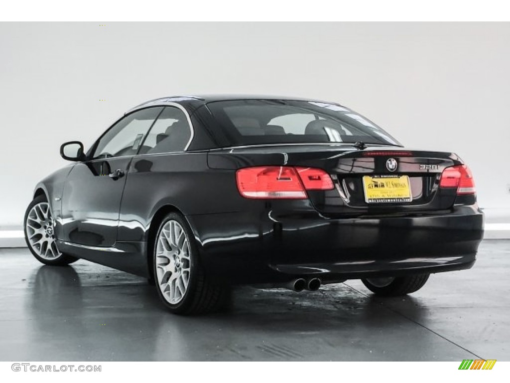 2010 3 Series 328i Convertible - Jet Black / Saddle Brown Dakota Leather photo #10