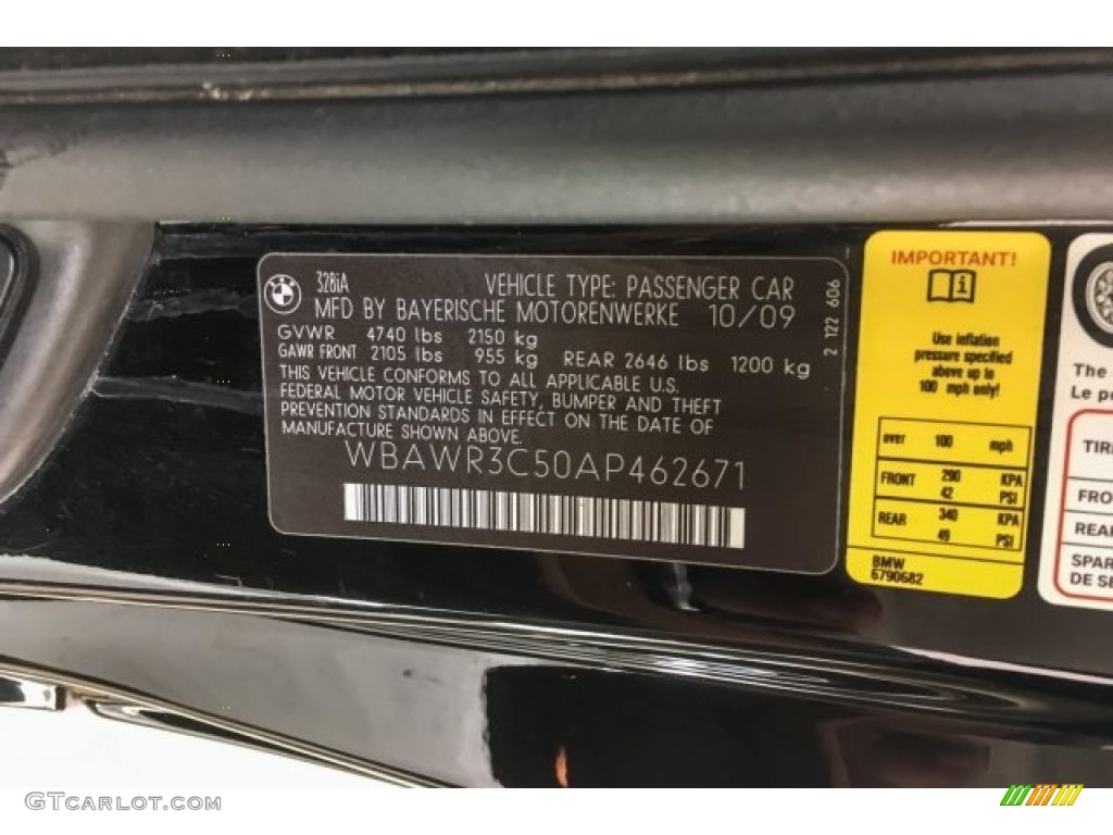 2010 3 Series 328i Convertible - Jet Black / Saddle Brown Dakota Leather photo #23