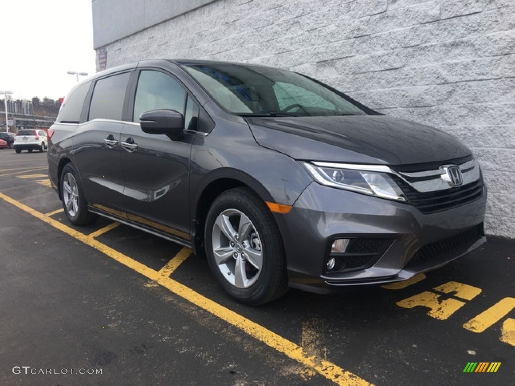 Modern Steel Metallic 2018 Honda Odyssey EX-L Exterior Photo #125942220