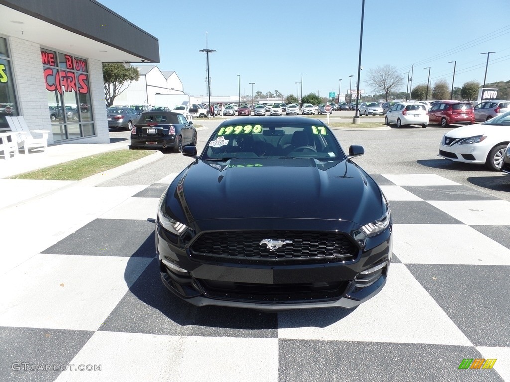 2017 Mustang V6 Coupe - Shadow Black / Ebony photo #2