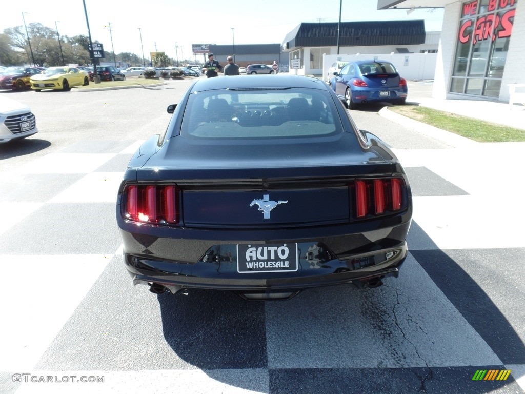 2017 Mustang V6 Coupe - Shadow Black / Ebony photo #4