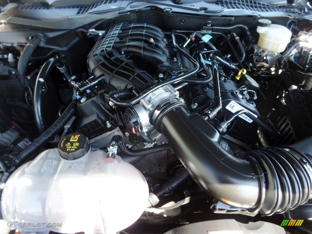 2017 Mustang V6 Coupe - Shadow Black / Ebony photo #6