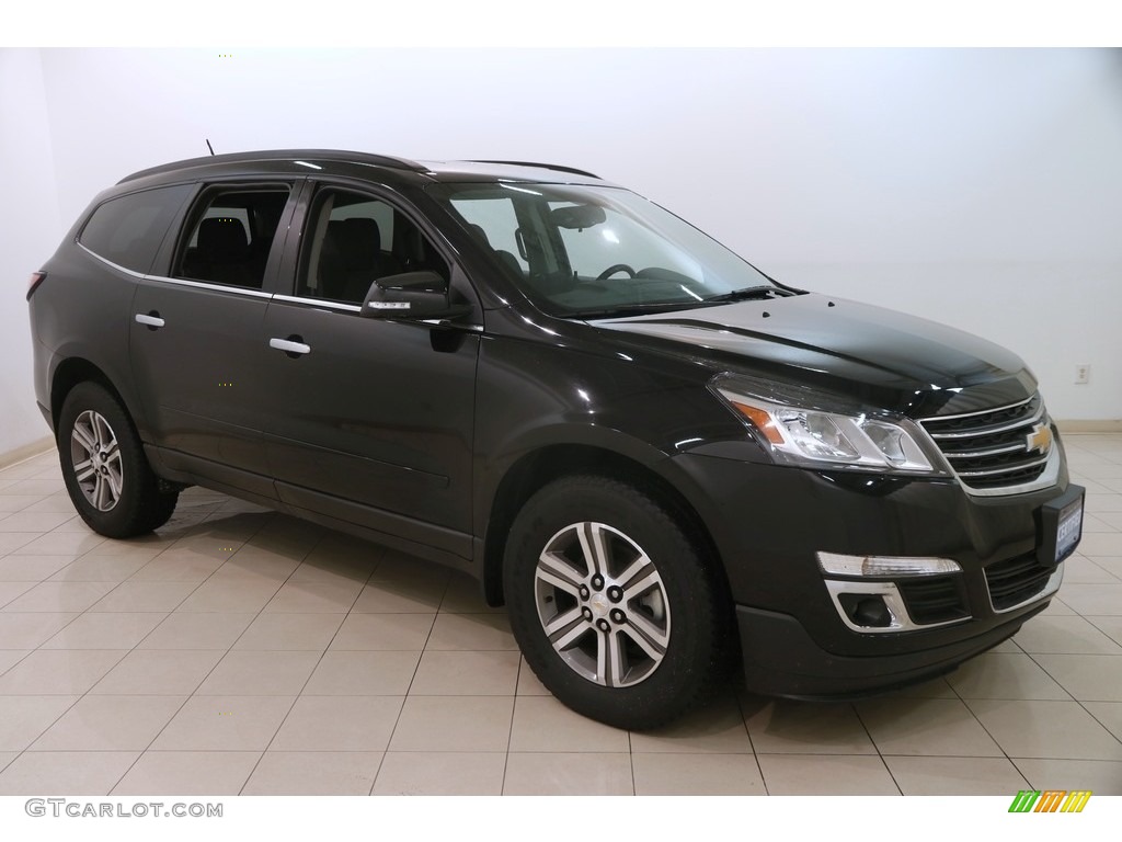 Mosaic Black Metallic Chevrolet Traverse