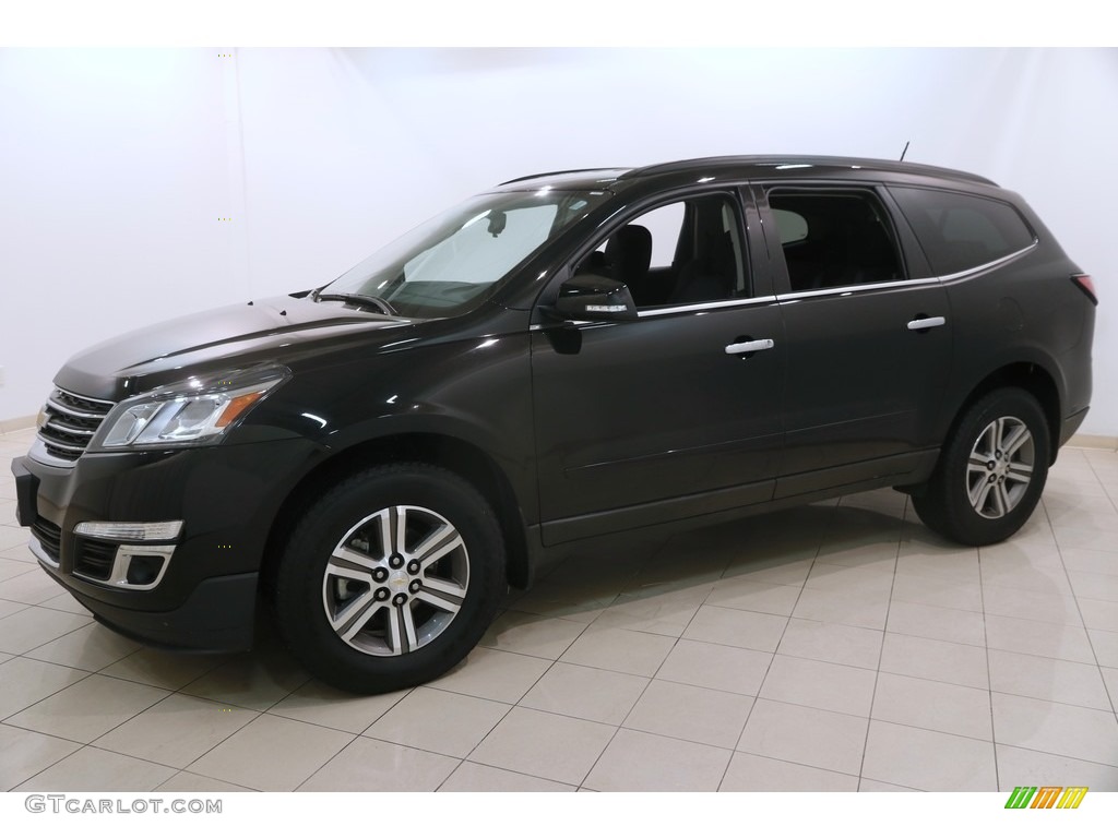 2017 Traverse LT AWD - Mosaic Black Metallic / Ebony photo #3