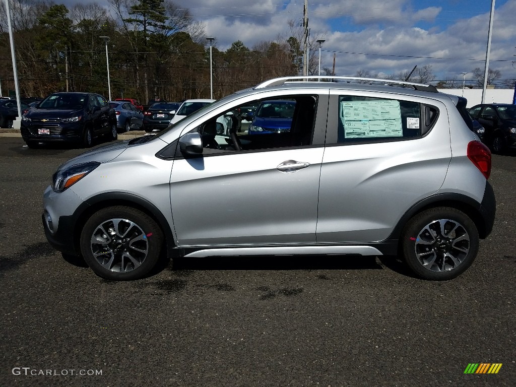 Silver Ice 2018 Chevrolet Spark ACTIV Exterior Photo #125945175