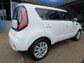 2018 Clear White Kia Soul +  photo #3