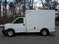 Summit White 2018 Chevrolet Express Cutaway 3500 Moving Van Exterior
