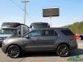2018 Magnetic Metallic Ford Explorer XLT  photo #2