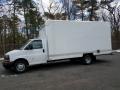 Summit White - Express Cutaway 3500 Moving Van Photo No. 3