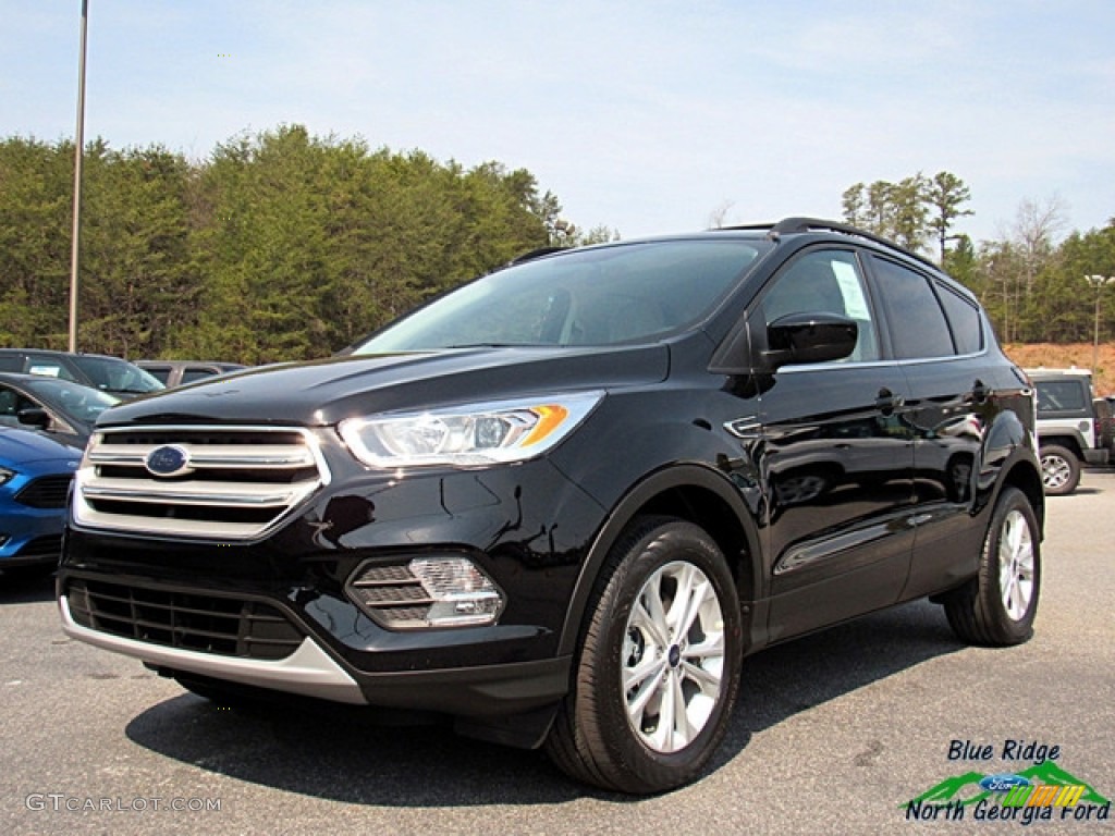 2018 Escape SEL 4WD - Shadow Black / Medium Light Stone photo #1