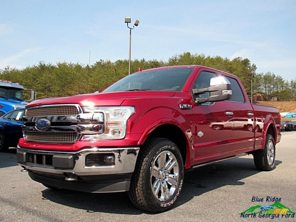 Ruby Red Ford F150