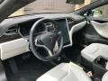 Grey 2015 Tesla Model S 85D Interior Color