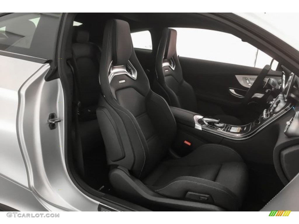 Black Interior 2018 Mercedes-Benz C 63 S AMG Coupe Photo #125951247