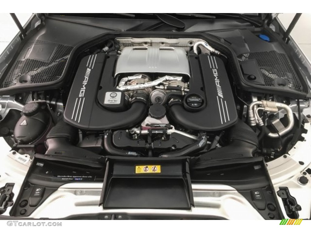 2018 Mercedes-Benz C 63 S AMG Coupe 4.0 Liter AMG biturbo DOHC 32-Valve VVT V8 Engine Photo #125951298