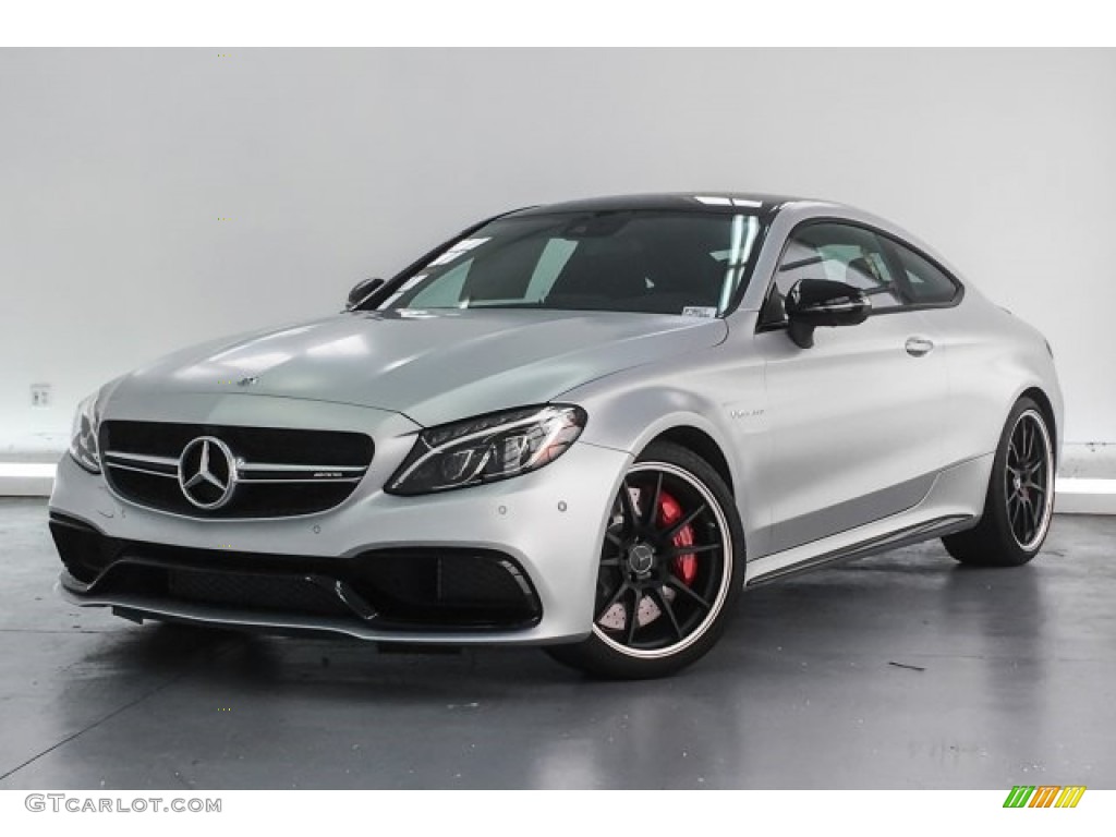designo Iridium Silver Magno (Matte) 2018 Mercedes-Benz C 63 S AMG Coupe Exterior Photo #125951364