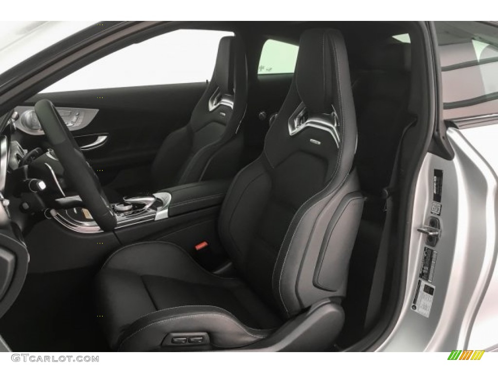 Black Interior 2018 Mercedes-Benz C 63 S AMG Coupe Photo #125951379