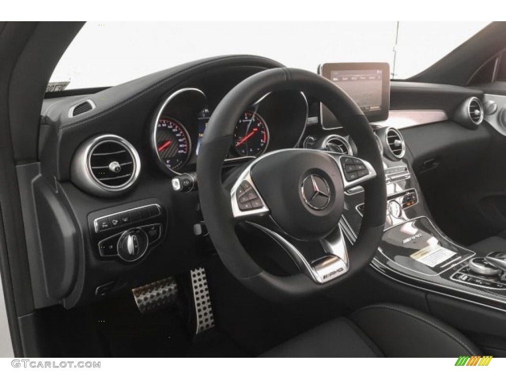 2018 Mercedes-Benz C 63 S AMG Coupe Black Dashboard Photo #125951472