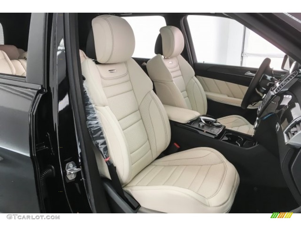 designo Porcelain/Black Interior 2018 Mercedes-Benz GLS 63 AMG 4Matic Photo #125952504