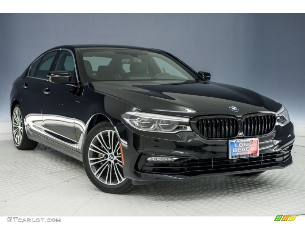 2018 5 Series 540i Sedan - Jet Black / Black photo #12