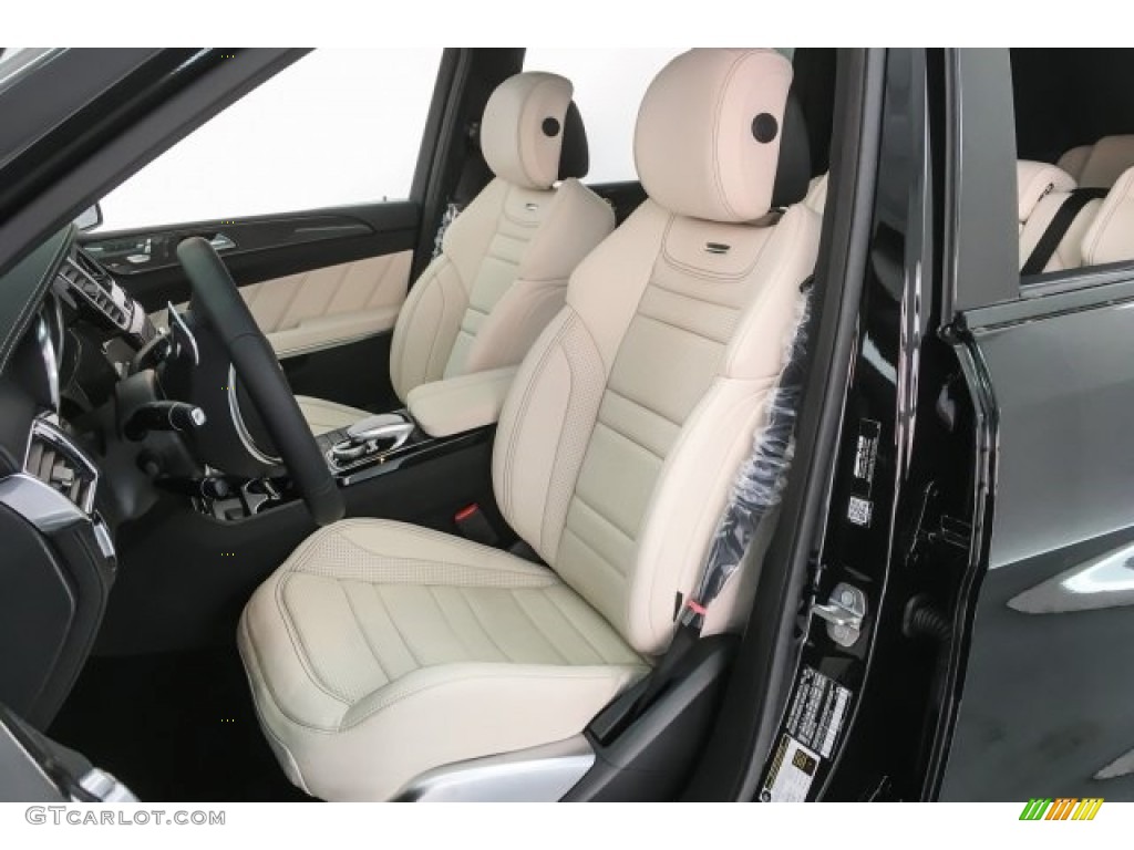 designo Porcelain/Black Interior 2018 Mercedes-Benz GLS 63 AMG 4Matic Photo #125952651