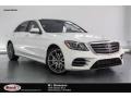 2018 designo Diamond White Metallic Mercedes-Benz S 560 Sedan  photo #1