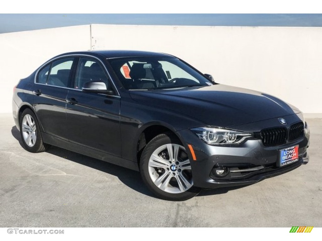 2018 3 Series 330i Sedan - Mineral Grey Metallic / Black photo #12