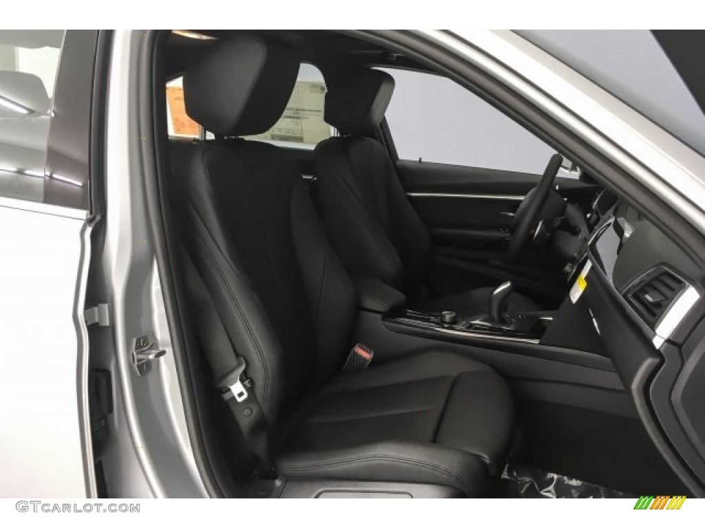 2018 3 Series 330i Sedan - Glacier Silver Metallic / Black photo #2