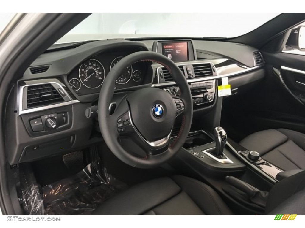 2018 3 Series 330i Sedan - Glacier Silver Metallic / Black photo #5