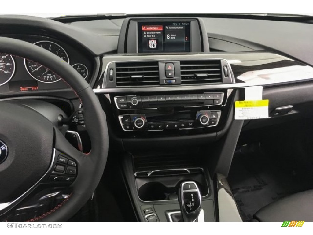 2018 3 Series 330i Sedan - Glacier Silver Metallic / Black photo #6