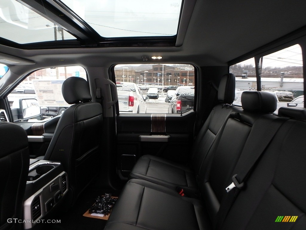 2018 F150 Lariat SuperCrew 4x4 - Oxford White / Black photo #11