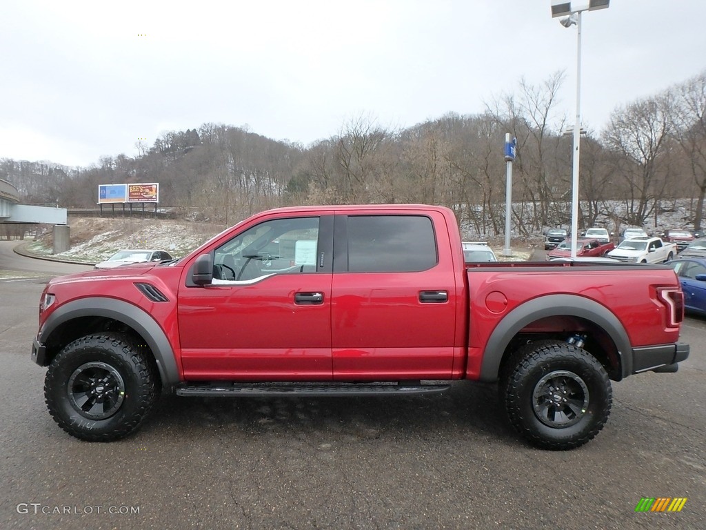 Ruby Red 2018 Ford F150 SVT Raptor SuperCrew 4x4 Exterior Photo #125954127