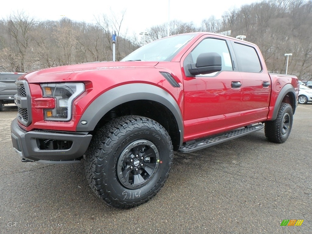 Ruby Red 2018 Ford F150 SVT Raptor SuperCrew 4x4 Exterior Photo #125954151