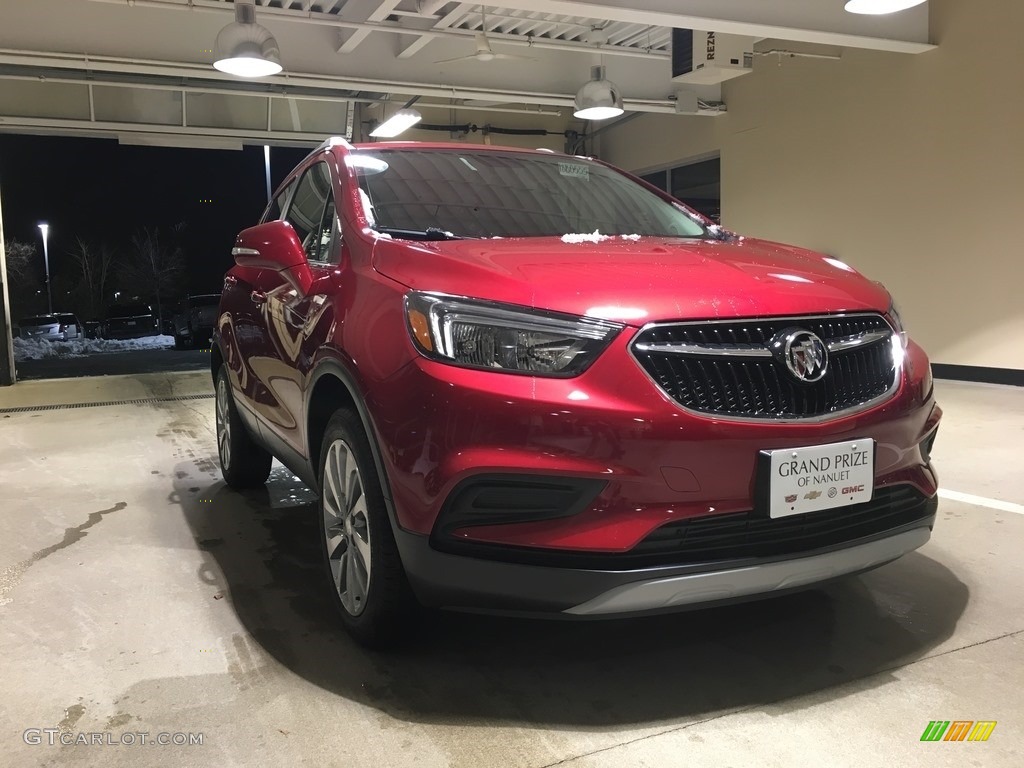 2018 Encore Preferred AWD - Winterberry Red Metallic / Ebony photo #1