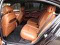 Individual Caramel/Black Rear Seat Photo for 2013 BMW 7 Series #125955243