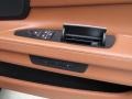 2013 BMW 7 Series Individual Caramel/Black Interior Door Panel Photo