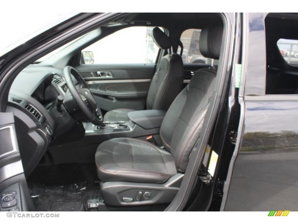 2018 Explorer XLT - Shadow Black / Ebony Black photo #13