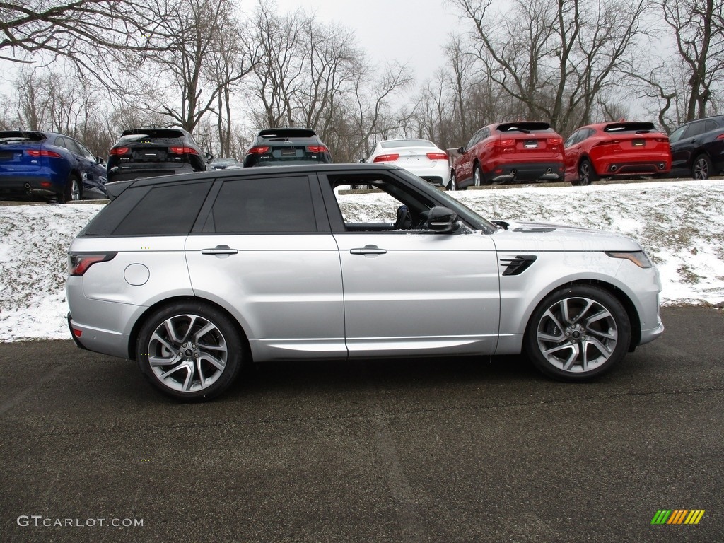 Indus Silver Metallic 2018 Land Rover Range Rover Sport HSE Dynamic Exterior Photo #125956167