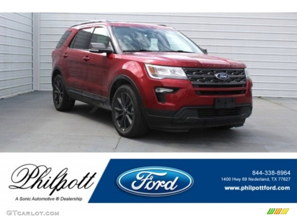 Ruby Red Ford Explorer