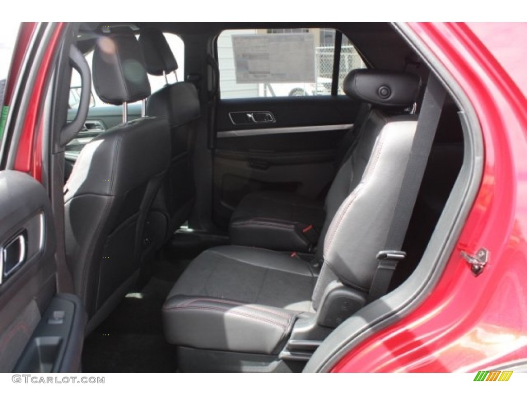 2018 Explorer XLT - Ruby Red / Ebony Black photo #23