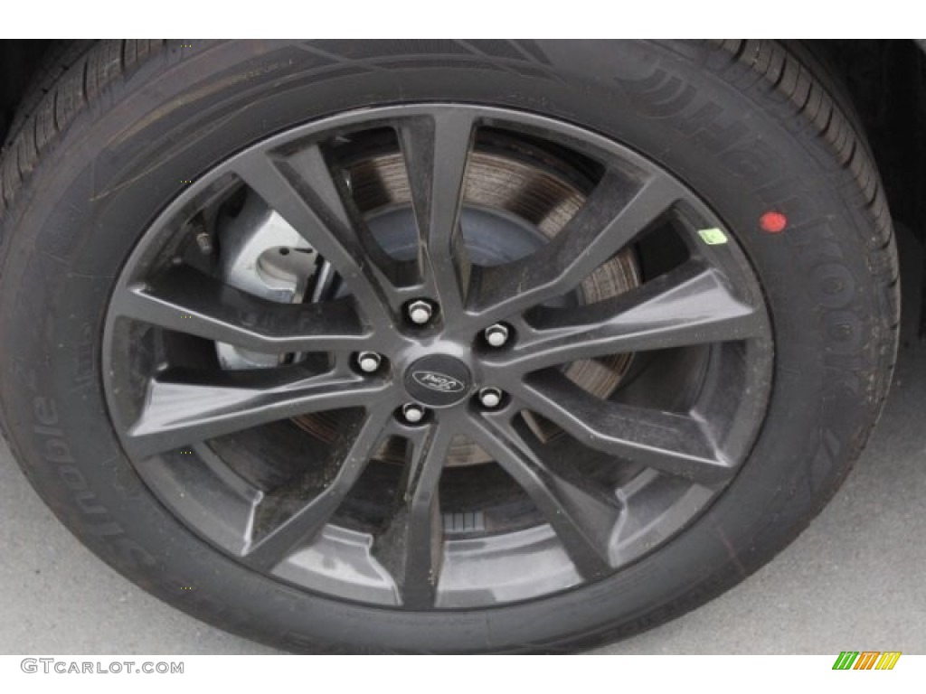 2018 Explorer XLT - Magnetic Metallic / Ebony Black photo #4