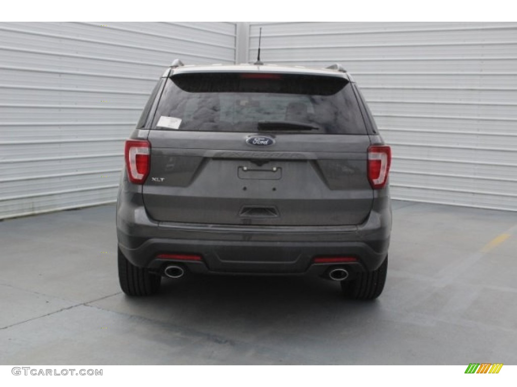 2018 Explorer XLT - Magnetic Metallic / Ebony Black photo #7
