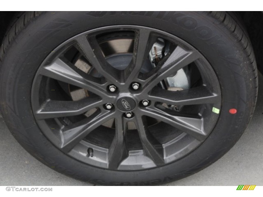 2018 Explorer XLT - Magnetic Metallic / Ebony Black photo #10
